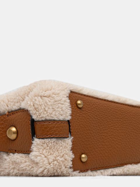 Guess torebka CAMDEN kolor beżowy HWWB93 08180