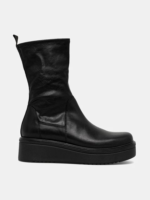 Vagabond Shoemakers botki TARA damskie kolor czarny na platformie 6046-002-20 - zdjęcie produktu nr 2