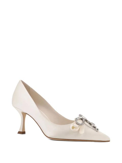 Jimmy Choo crystal embellished pumps - Neutrals - zdjęcie produktu nr 2