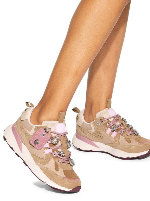 Kurt Geiger London sneakersy skórzane Kurt Runner kolor beżowy 5064348219