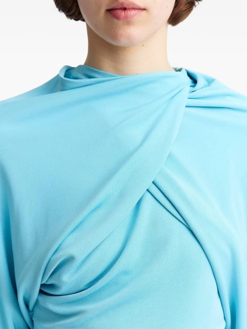 16Arlington Alcide draped twist top - Blue