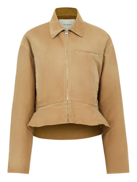 JW Anderson flared-hem jacket - Neutrals - zdjęcie produktu nr 1