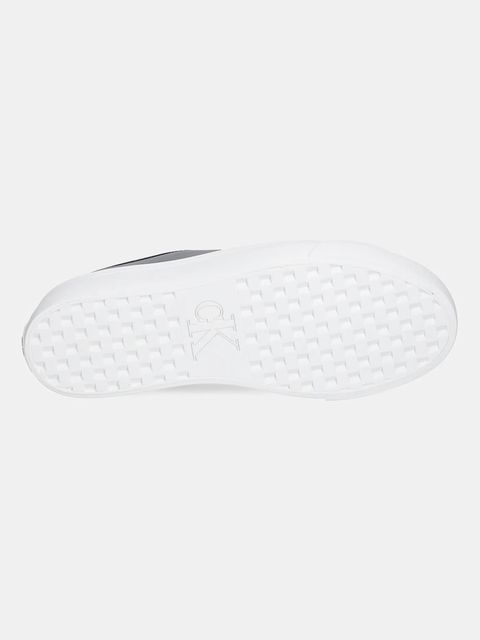 Calvin Klein sneakersy VULC FLATF LACE UP LTH CK kolor czarny YW0YW01932