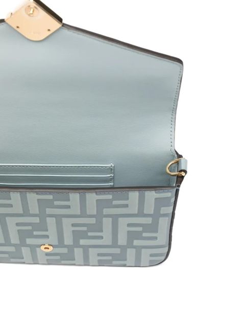 FENDI FF Diamonds clutch - Blue