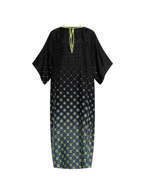 Casablanca silk maxi dress - Black - zdjęcie produktu nr 1