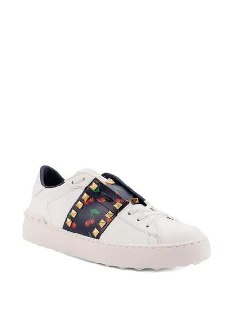 Valentino Garavani rockstud cherry sneakers - White - zdjęcie produktu nr 2