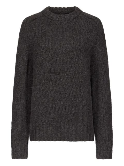 LouLou de Saison Jesse drop-shoulder ribbed sweater - Black - zdjęcie produktu nr 1