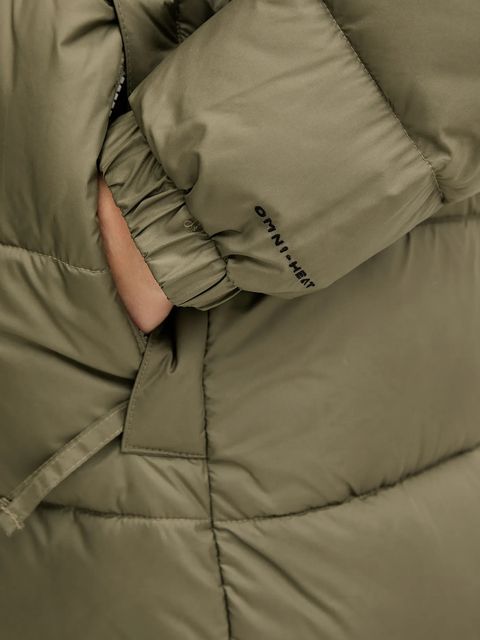 Columbia kurtka sportowa Pike Lake kolor zielony zimowa 2133543