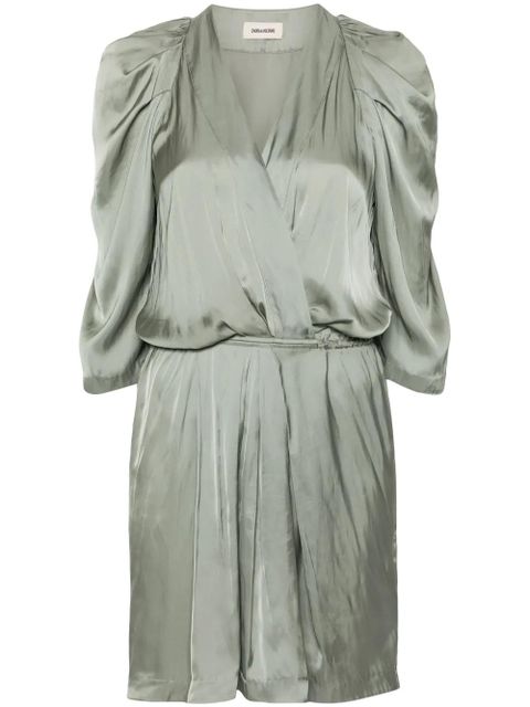 Zadig&Voltaire Ruz satin minidress - Green - zdjęcie produktu nr 1