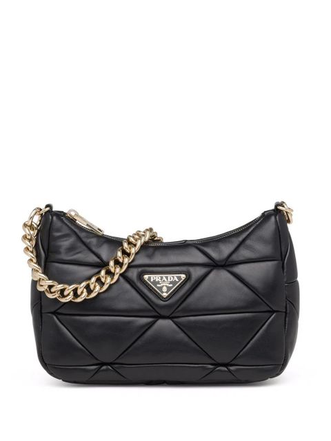 Prada System patchwork shoulder bag - Black - zdjęcie produktu nr 1
