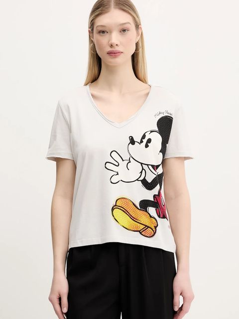 Desigual t-shirt bawełniany MICKEY JOKER - zdjęcie produktu nr 2
