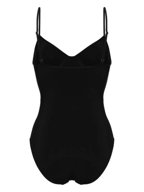 TOTEME underwire half-cup swimsuit - Black