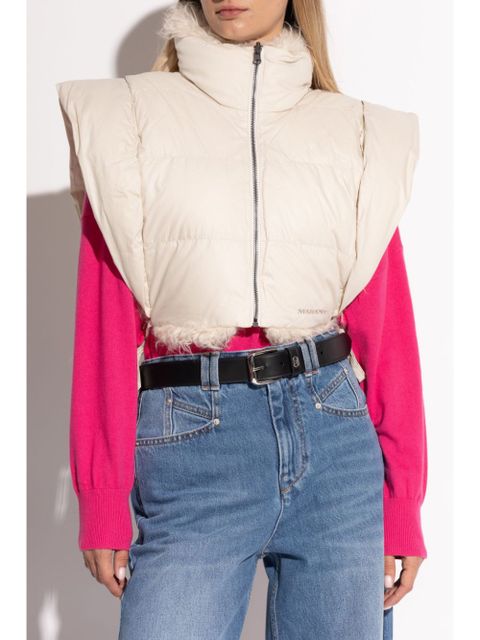 MARANT ÉTOILE Hoodiali reversible vest - Neutrals