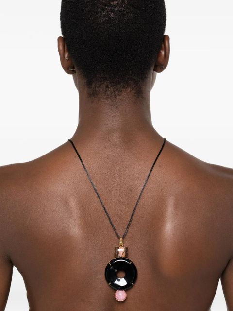 Jennifer Behr Devon pendant necklace - Gold - zdjęcie produktu nr 2