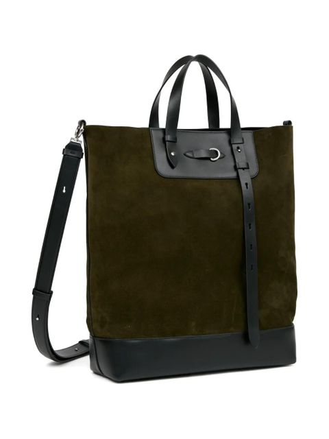 Maison Margiela suede tote bag - Black