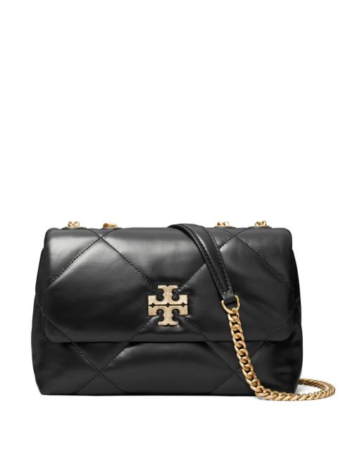 Tory Burch small Kira diamond-quilted pav� convertible shoulder bag - Black - zdjęcie produktu nr 1