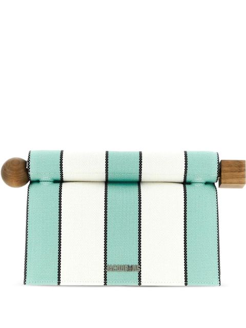 Jacquemus La Pochette Rond Carré clutch bags - White - zdjęcie produktu nr 1