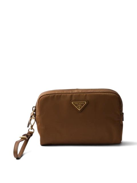 Prada small Re-Nylon pouch - Brown - zdjęcie produktu nr 1