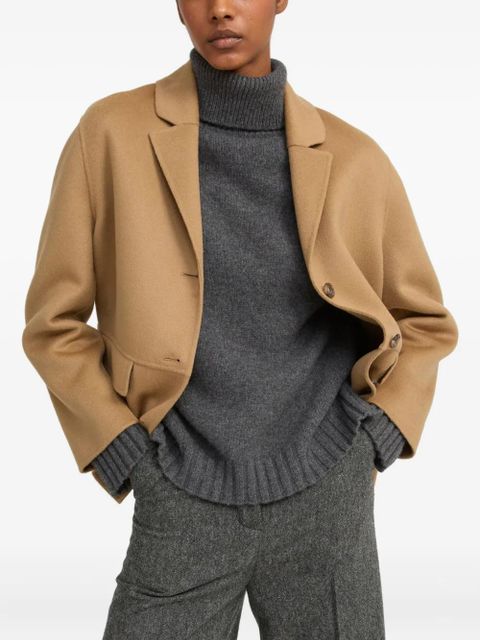 Yves Salomon buttoned jacket - Brown - zdjęcie produktu nr 2