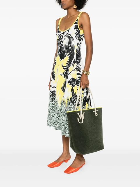 JW Anderson tall Anchor tote bag - Green - zdjęcie produktu nr 2