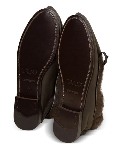 Hereu Tilla loafers - Brown