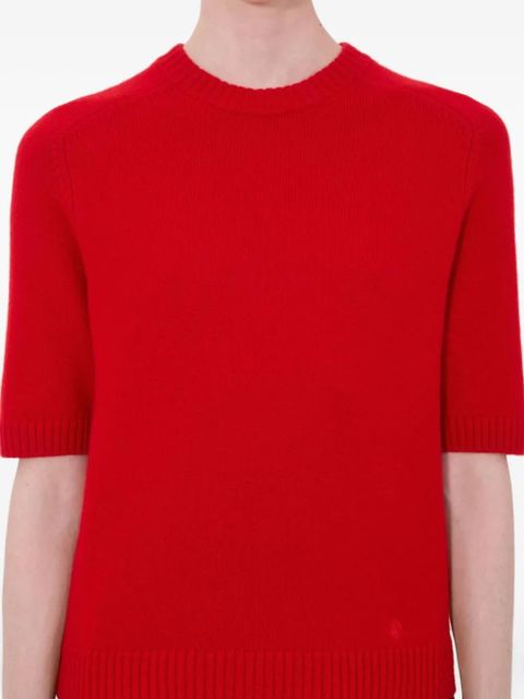 LouLou de Saison Dara elbow-length sleeve sweater - Red