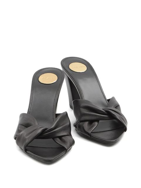 Saint Laurent Franciane cross-strap mules - Black