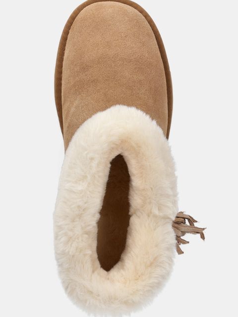 Answear.LAB śniegowce zamszowe kolor brązowy