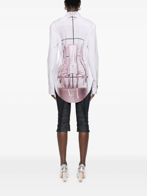 Jean Paul Gaultier trompe l'oeil shirt - Pink