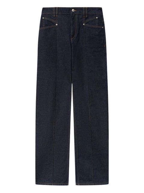 ISABEL MARANT Drolane seam flared jeans - Blue - zdjęcie produktu nr 1
