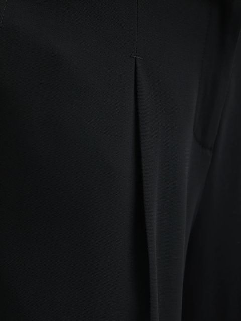 BOSS spodnie damskie kolor czarny szerokie high waist 50545544