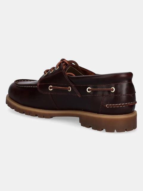 Vagabond Shoemakers mokasyny skórzane JOSLYN damskie kolor brązowy na płaskim obcasie 5945-001-49