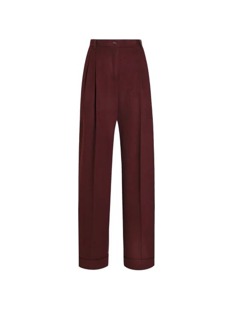 Dolce & Gabbana cashmere trousers - Red - zdjęcie produktu nr 1