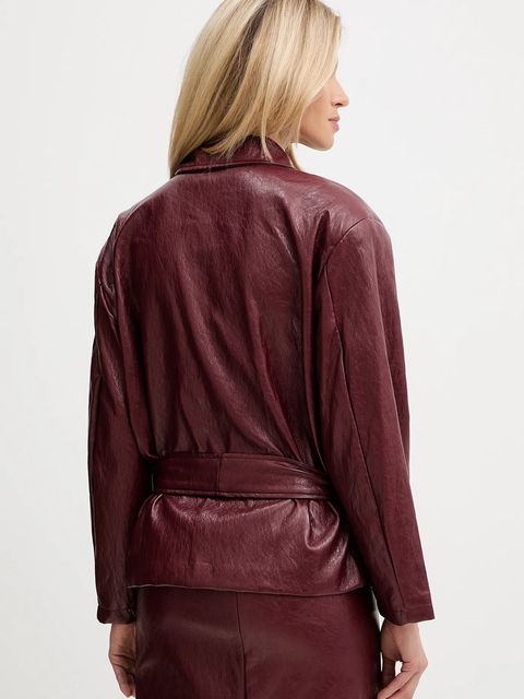 Haveone kurtka kolor bordowy przejściowa JMA-P040 - zdjęcie produktu nr 2