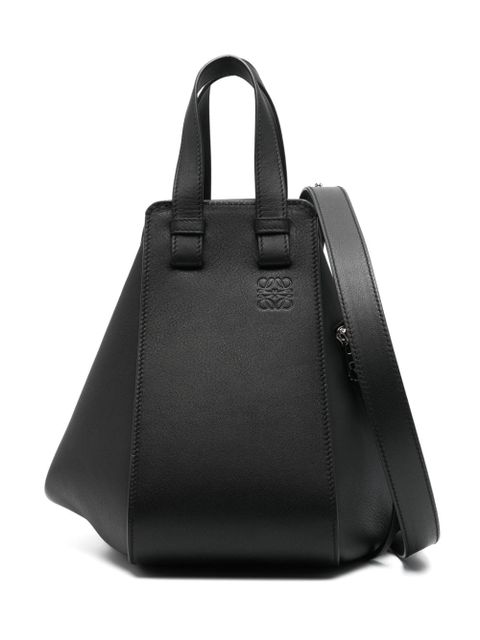 LOEWE small Hammock tote bag - Black - zdjęcie produktu nr 1