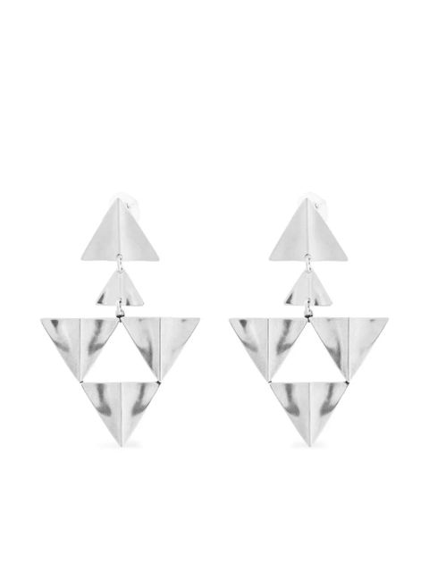 ISABEL MARANT triangle-geometric earrings - Silver - zdjęcie produktu nr 1