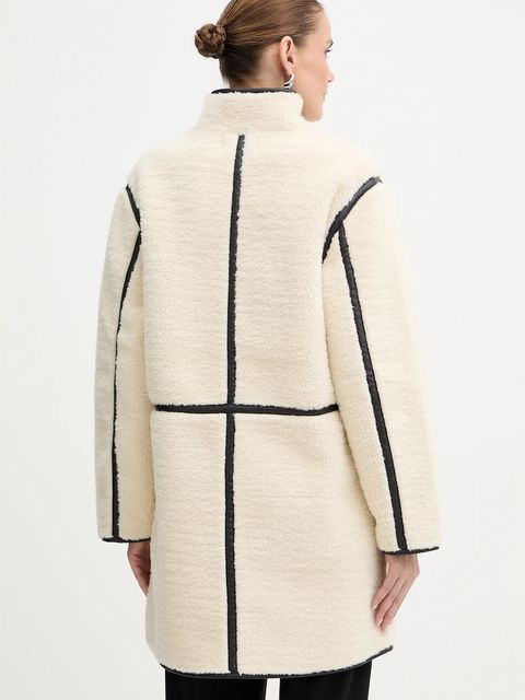 Morgan płaszcz kolor beżowy GLAINI