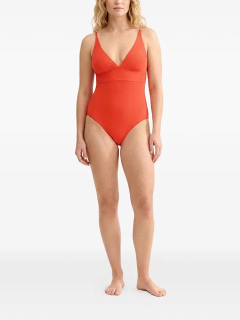 ERES Larcin V-neck swimsuit - Red