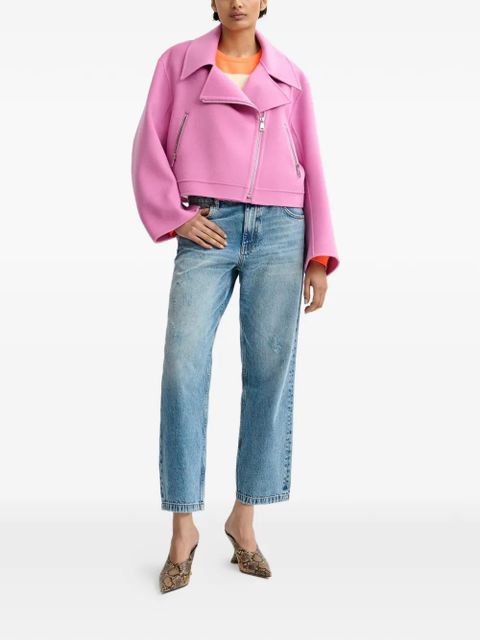 Essentiel Antwerp zip-up jacket - Pink - zdjęcie produktu nr 2