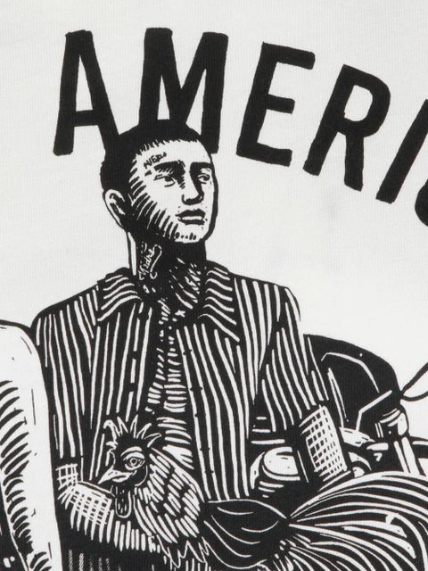 FARM Rio print T-shirt - Neutrals