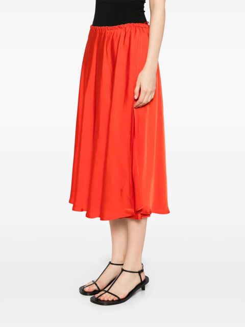 Jil Sander mid-length skirt - Orange
