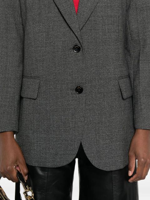 SANDRO two-button wool blazer - Grey