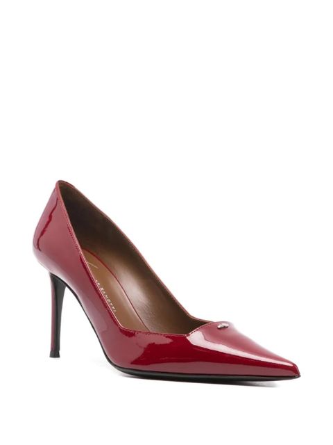 Giuseppe Zanotti 85mm pointed-toe pumps - Red