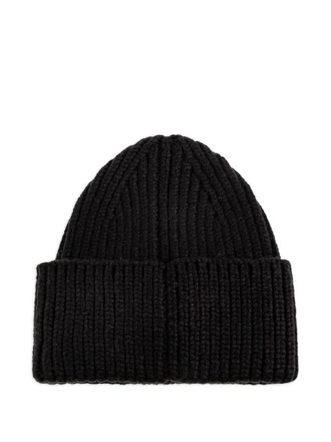 UGG logo-embroidered beanie - Black