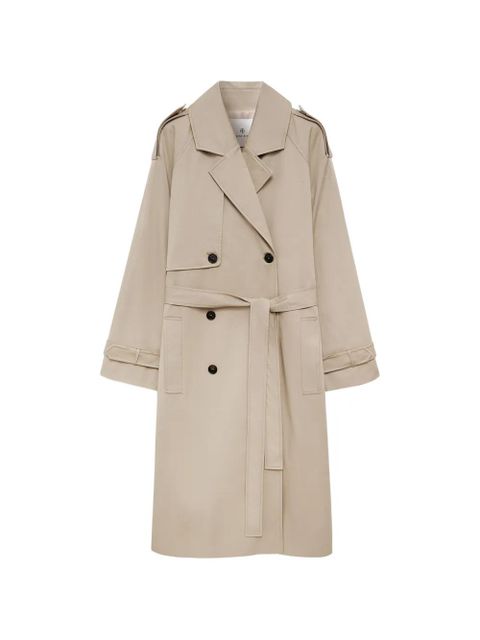 ANINE BING maxi double-breasted trench - Neutrals - zdjęcie produktu nr 1