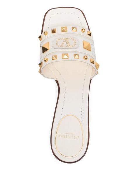 Valentino Garavani 65mm VLogo Signature mules - White - zdjęcie produktu nr 2