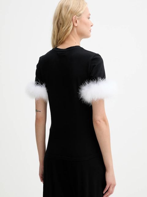 The Sleeper t-shirt damski kolor czarny SLTS08P002F