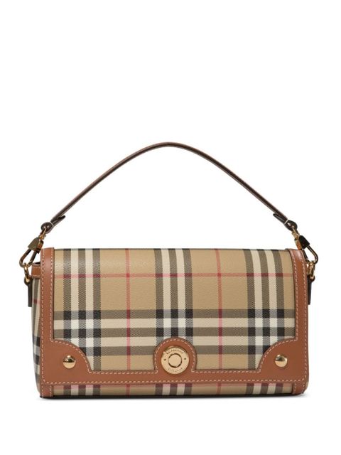 Burberry Vintage Check logo-plaque shoulder bag - Neutrals - zdjęcie produktu nr 1