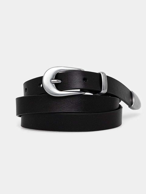 Levi's pasek skórzany damski kolor czarny 000IG-0000 - zdjęcie produktu nr 1