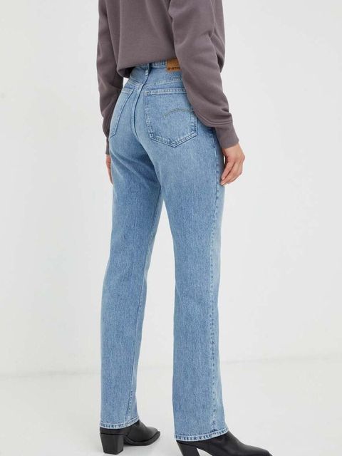 G-Star jeansy Viktoria damskie high waist